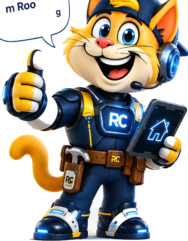 RoofCat mascot